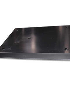 Top part for medium housing 380x280 RAL9005 no display